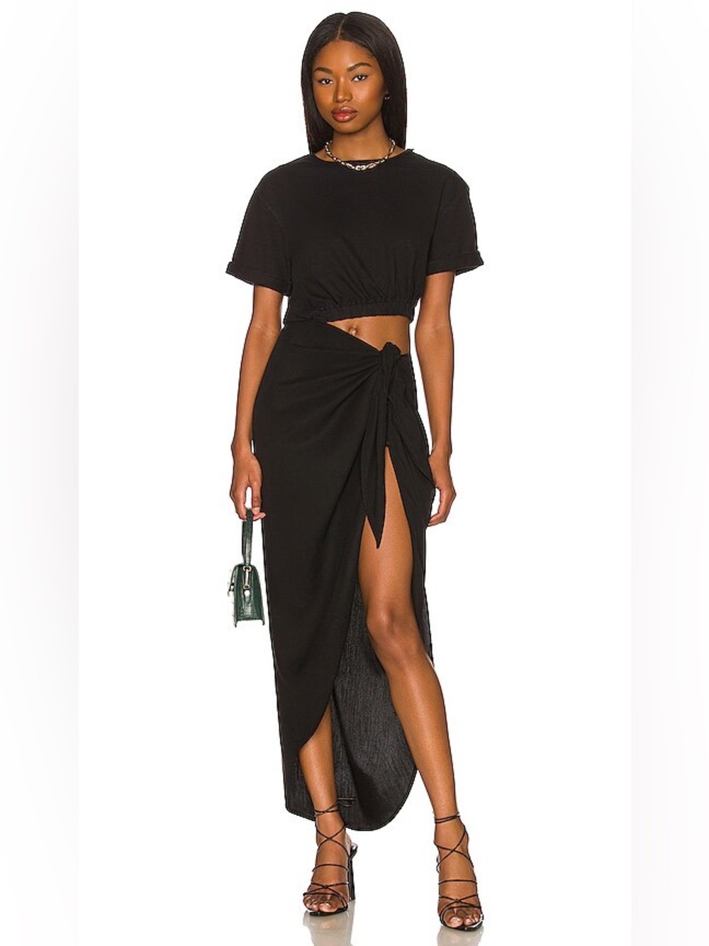 NWT Free People Rae Cutout Maxi Dress